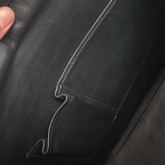 Celine Micro Luggage Black Smooth Leather Bag - Picture 10 of 11